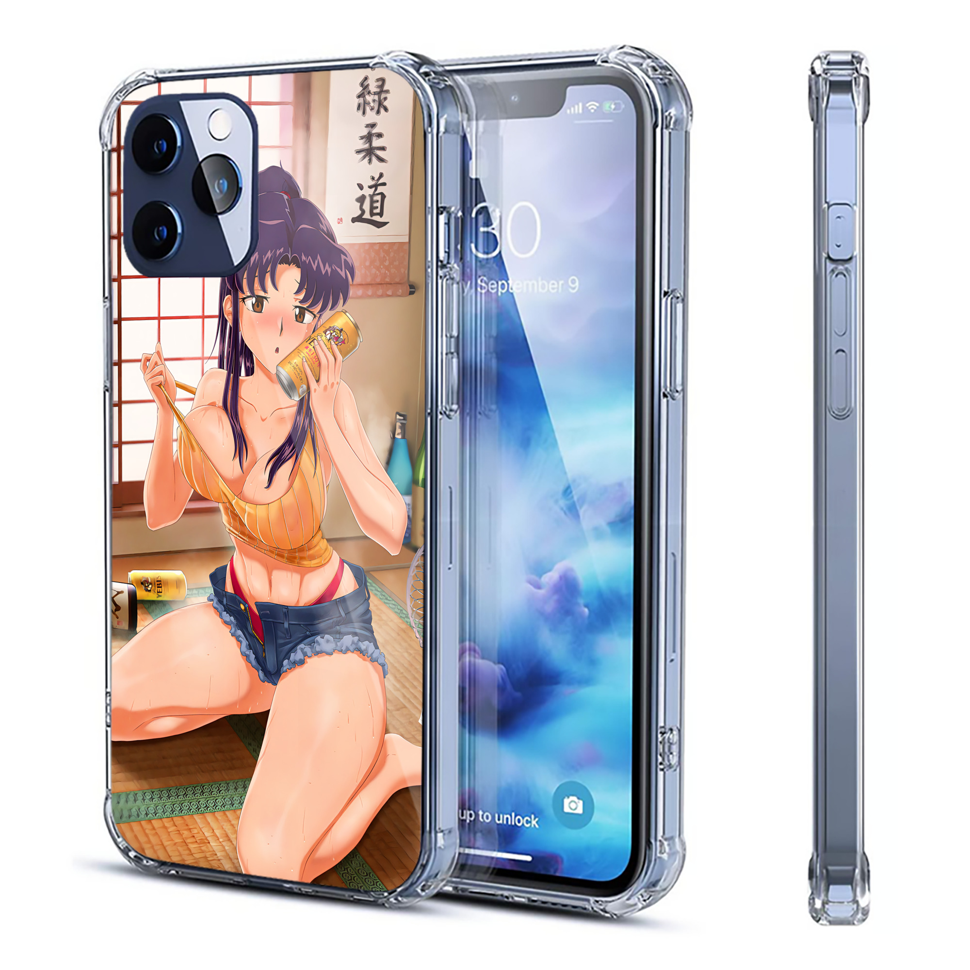 （画像用） EVA 新世紀エヴァンゲリオン 【iPhone 12シリーズ対応】透明スマホケース（クリアソフトケース）